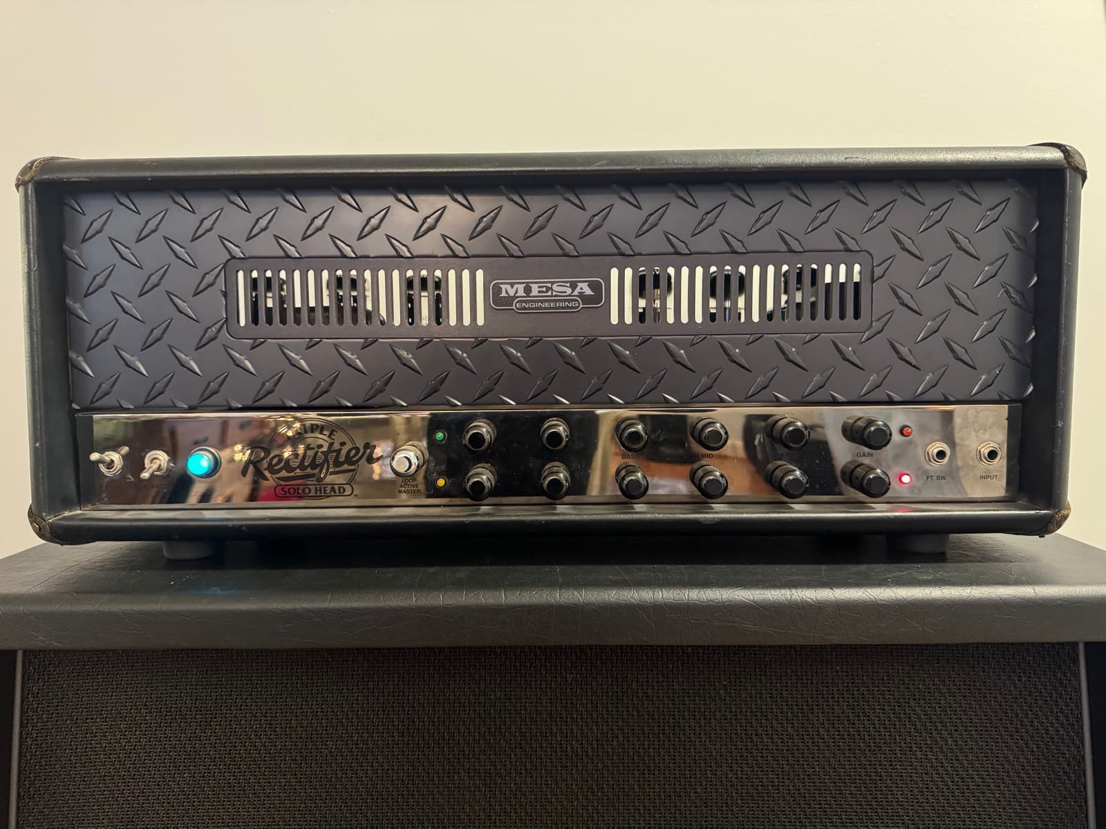 Mesa/Boogie Triple Rectifier Solo Head front panel